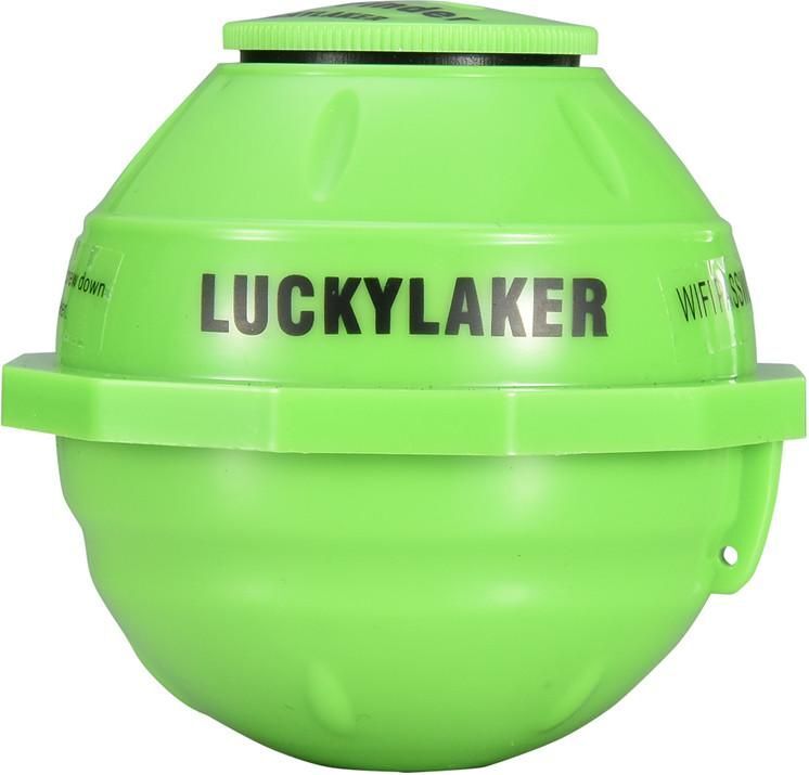 Lucky Kabelloser WIFI-Sonar-Fischfinder 70M, Grün