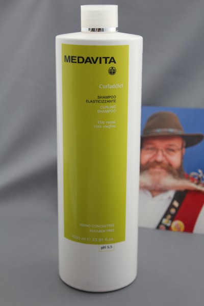 Medavita Lunghezze Curladdict Shampoo 1000ml - elastifizierendes Shampoo 02236
