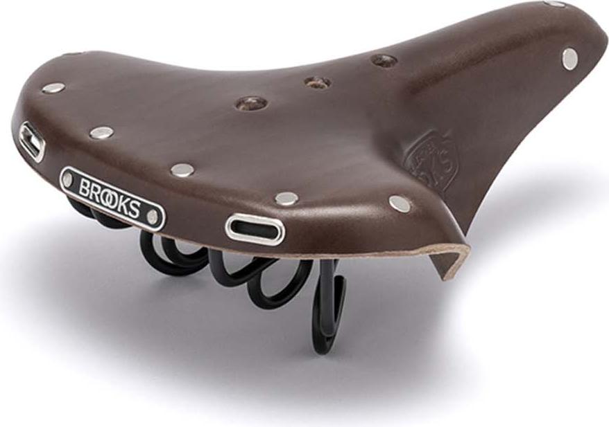 Brooks England Brooks Herren Fahrradsattel B72 , braun
