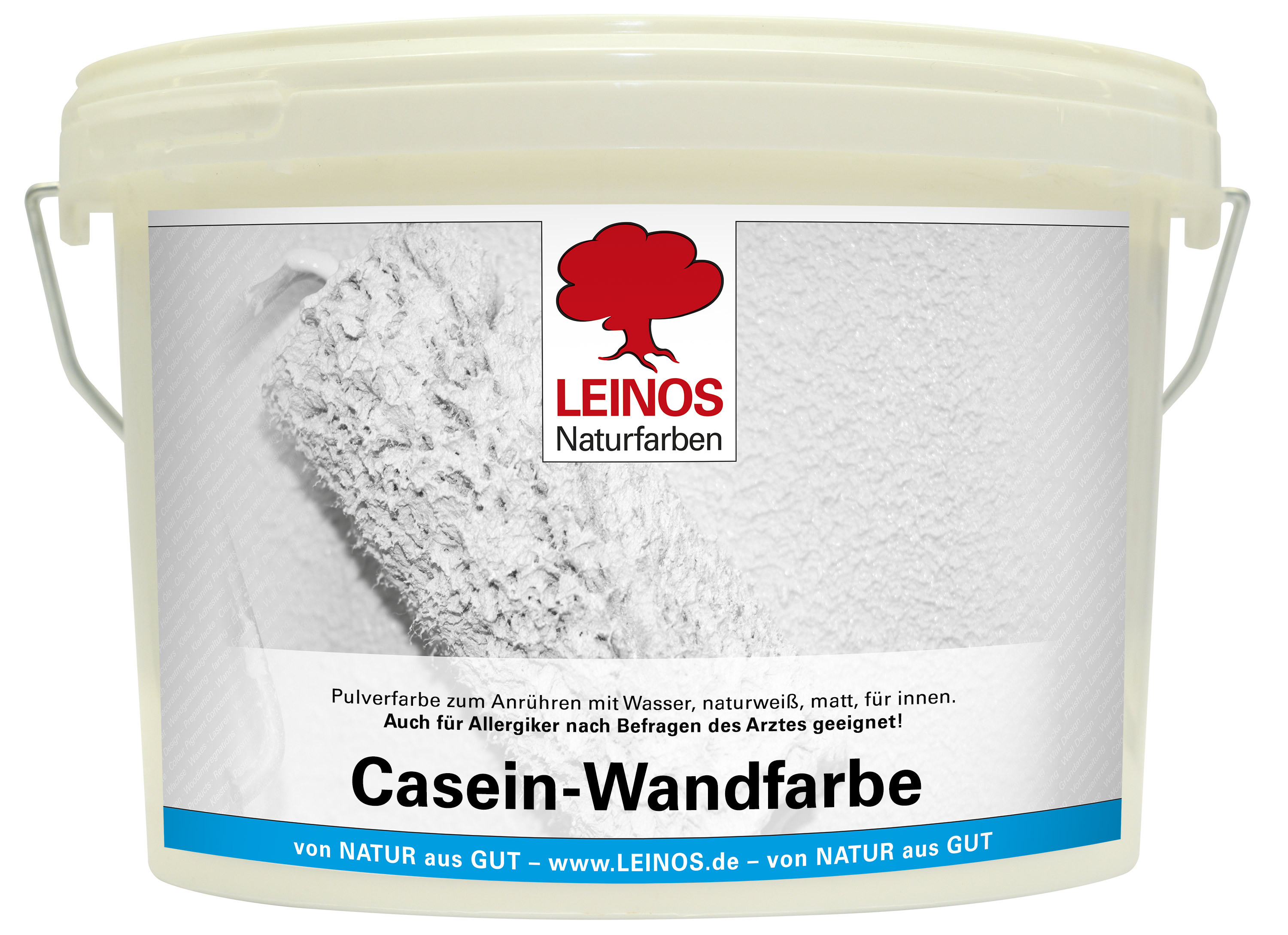 LEINOS 640 Casein-Wandfarbe 2,5 kg Leinos-640.06.000