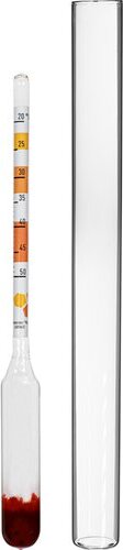lilawelt24 Saccharimeter zur Bestimmung des Zuckergehalts in Met