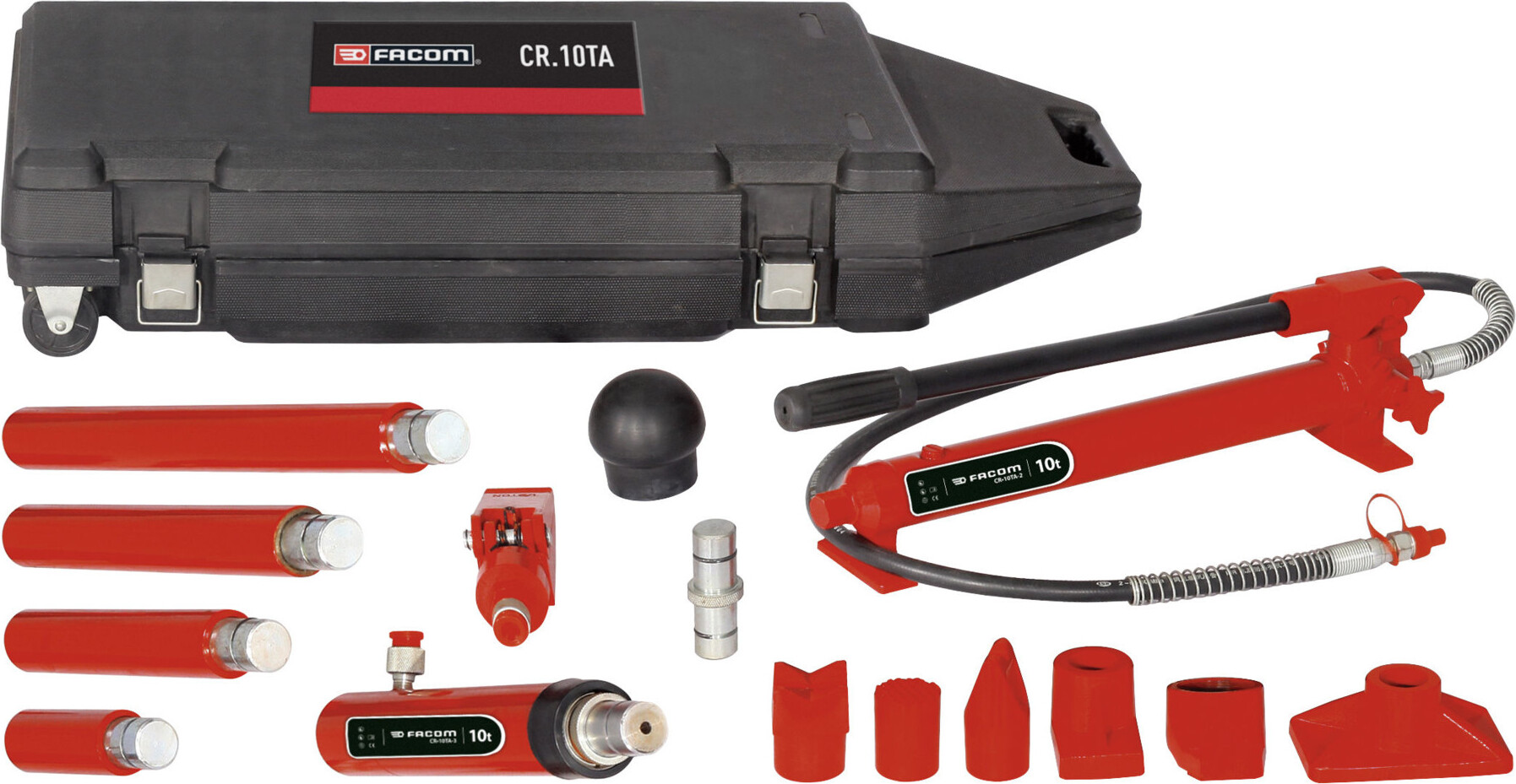 Facom Hydraulik-Sortiment Richtarbeiten 10t CR.10TA