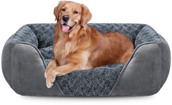OEM Hundebett für große Hunde, waschbar, weiches Hundekissen, antislip Hundebett gegen Angst, weich und bequem, Hundebett für große Hunde und Katzen, 89 x 63 x 23 cm 2026