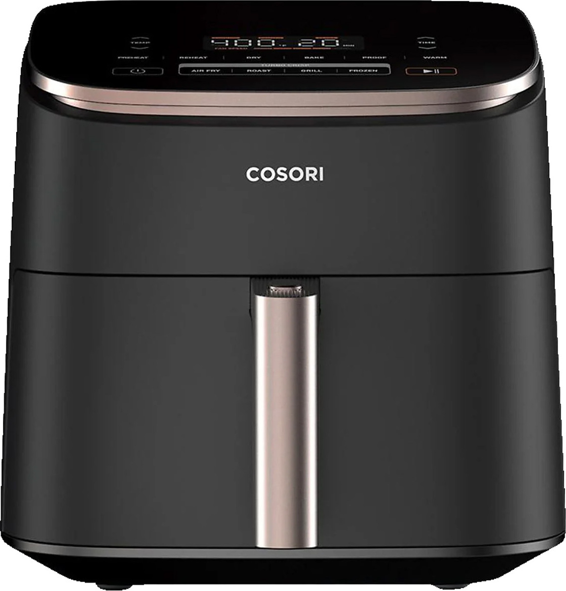 Cosori Turbo Blaze 6.0 Liter Schwarz schwarz Heißluftfritteuse CAF-DC602-KEUR