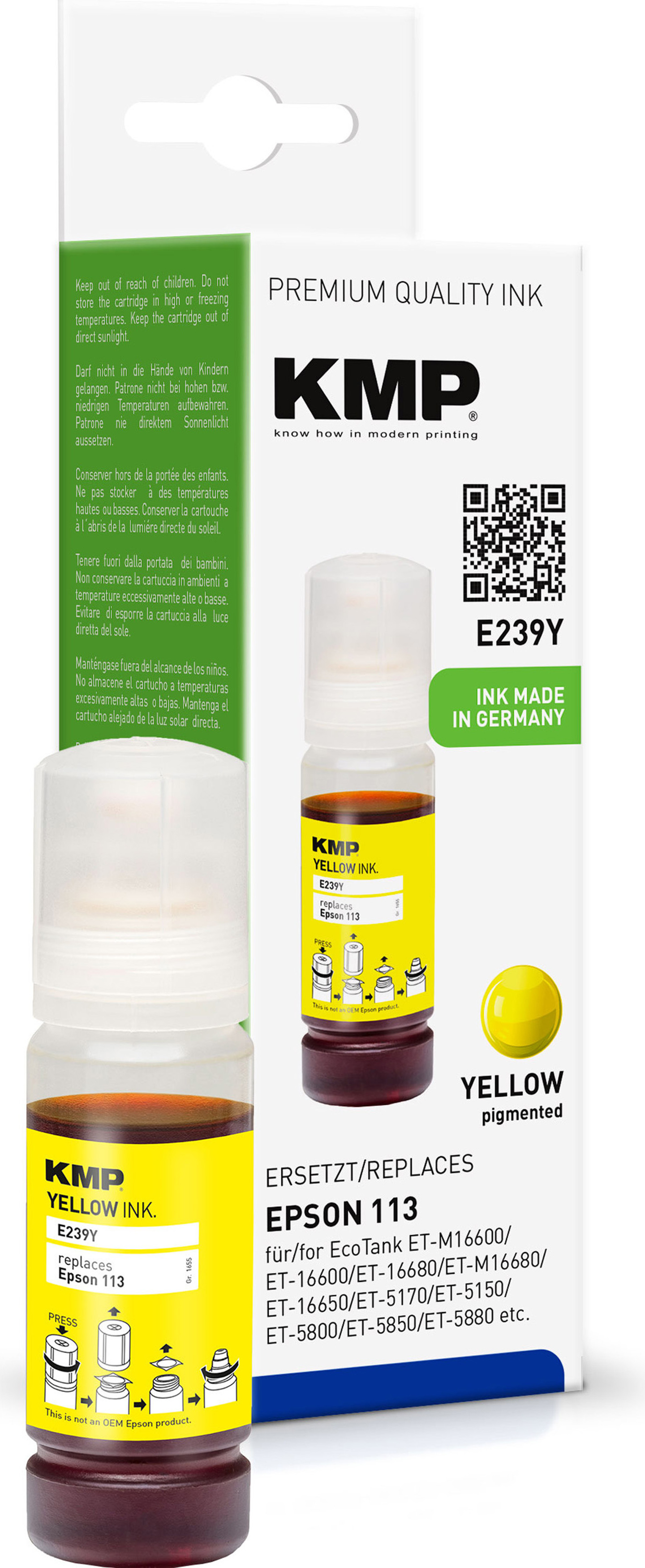 KMP 1655,0009 - 70 ml - 6000 strán - 1 kus(y) - jedno balenie