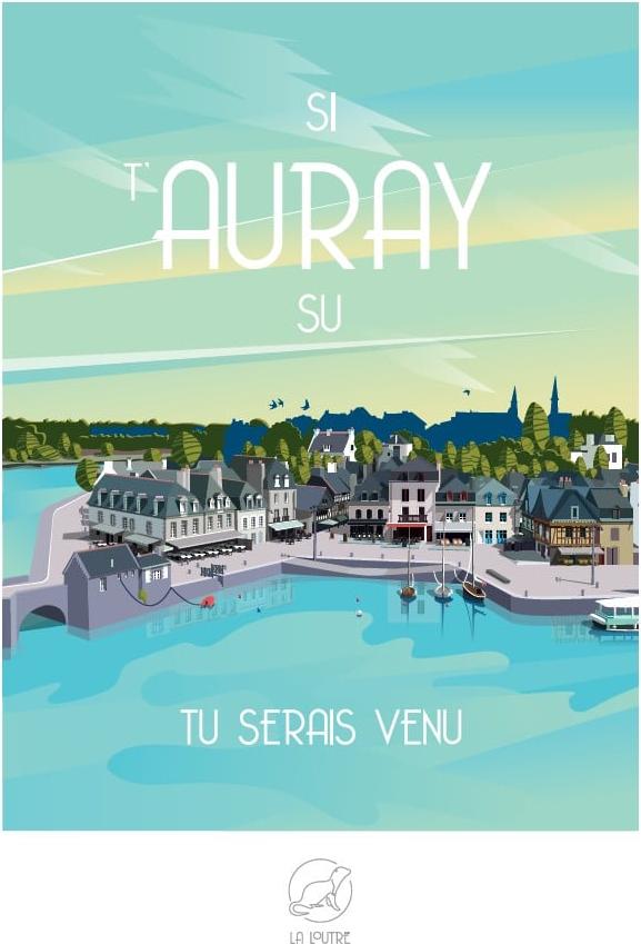 La Loutre puzzels La Loutre Puzzle Si t'AURAY su tu serais venu - 1000 Teile Puzzle 33614