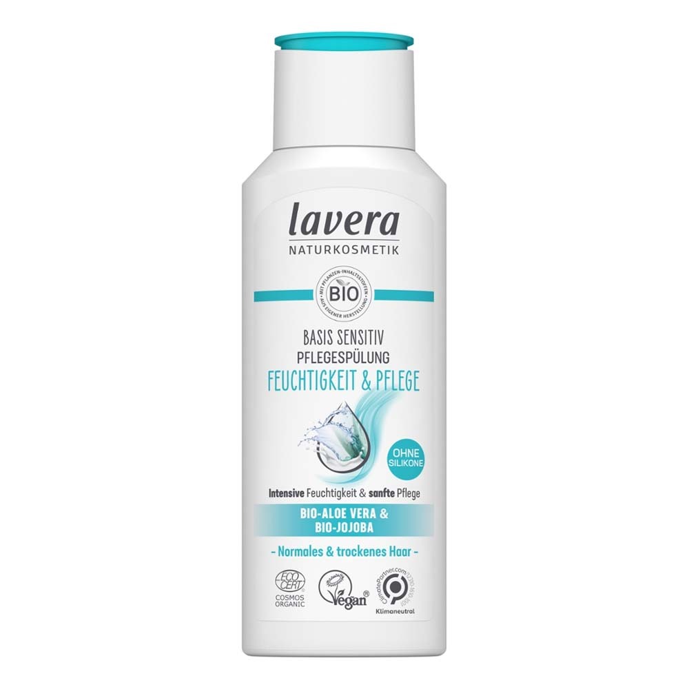 LAVERA BASIS SENSITIV Feuchtigkeitsspendende Haarspülung mit Bio-Aloe und Bio-Jojoba 18163168