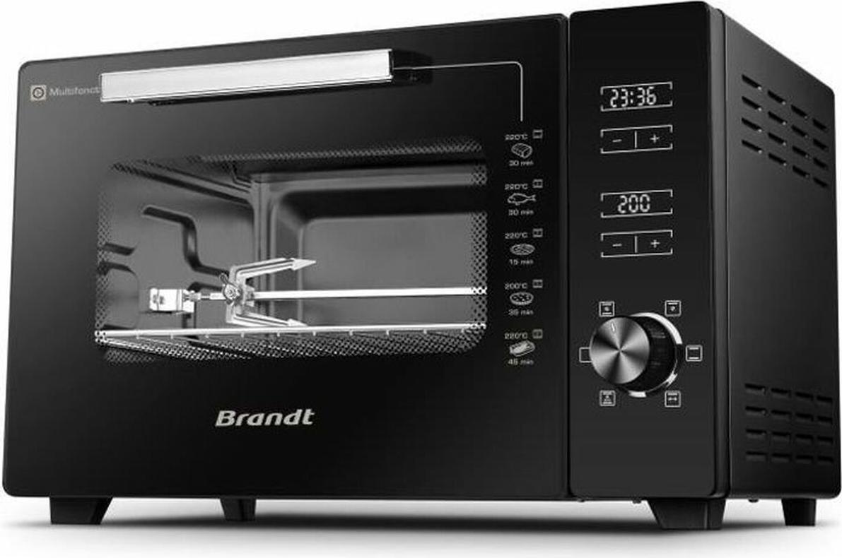 BRANDT - FC406MHB - Mini rúra 40L - Rozmery plechu: 29*38 cm - Nastavenie teploty: 40? až 220?