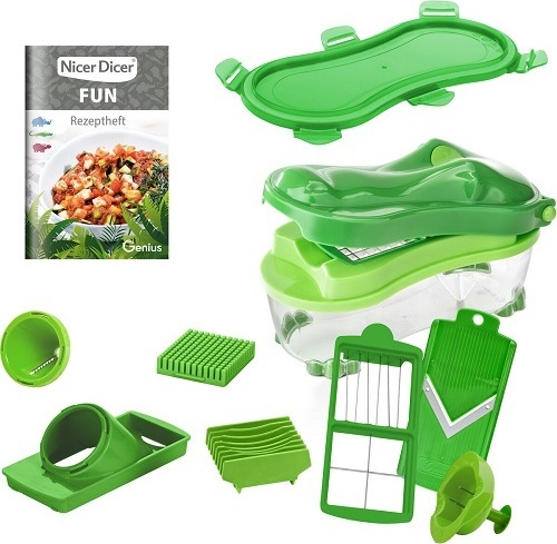 Genius Nicer Dicer Fun Croco, 13 tlg.