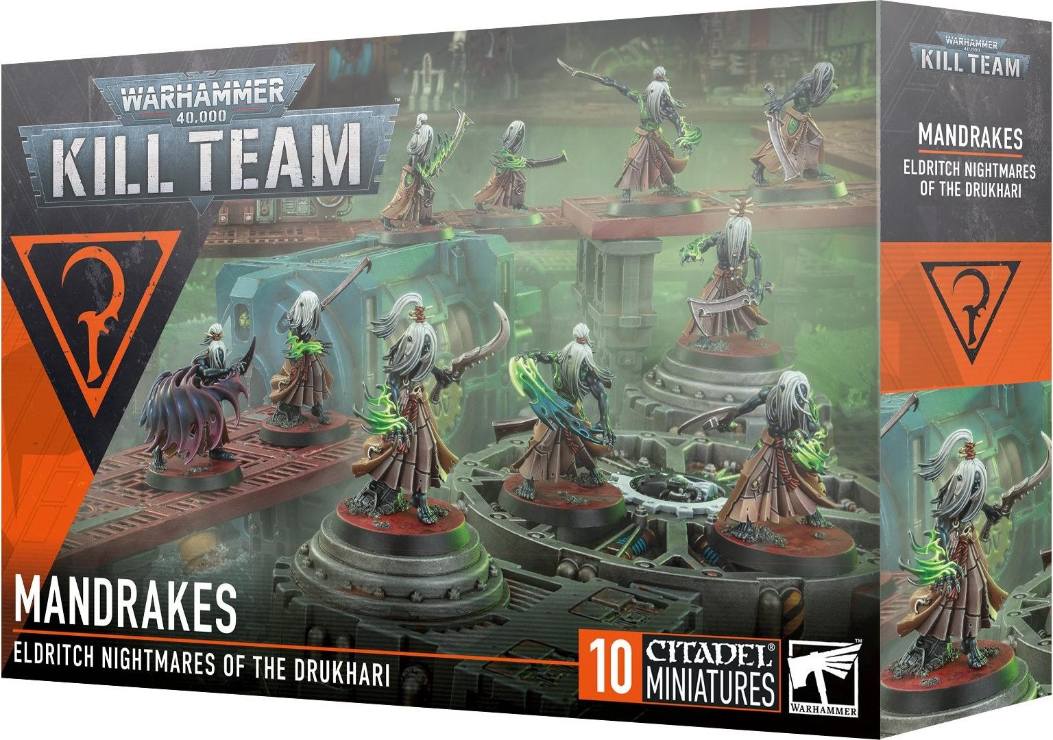 Games Workshop Warhammer 40.000 Kill Team Mandrakes Eldritch Nightmares of the Drukhari 99120112055