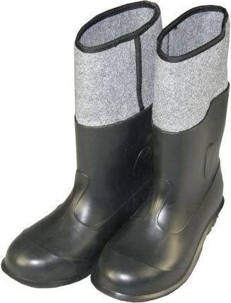 Unknown Filz-PVC Stiefel Landhausgröße 43