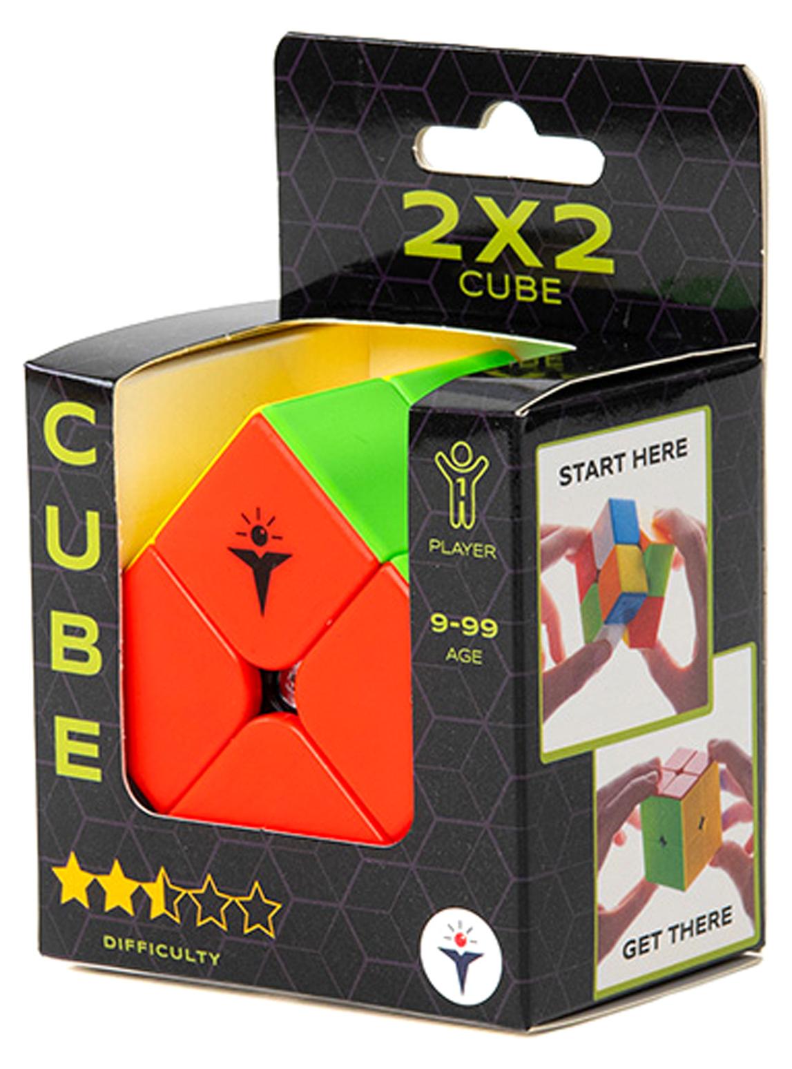 2x2-Würfel-Rätsel von Recent Toys, Schwierigkeitsgrad 2,5/5