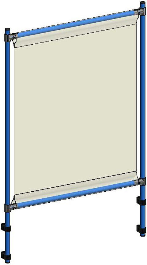 Fetra Zubehör Infektionsschutzrahmen für 2740-3760, 2940-2950, 4820 - 4840, 5940