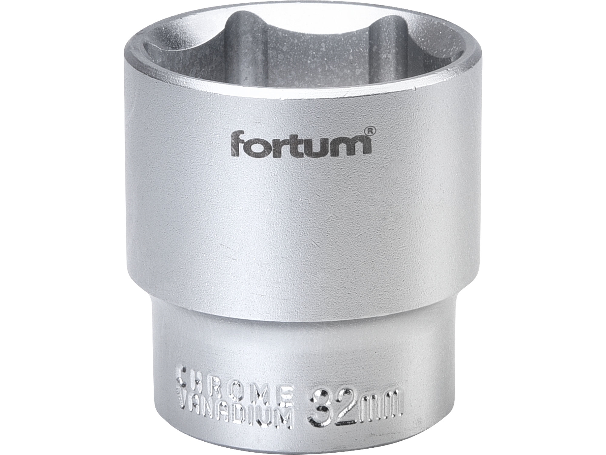 Steckschlüsseleinsatz Fortum (4700432) Steckschlüsseleinsatz, 1/2", 32mm, L 44mm, 61CrV5