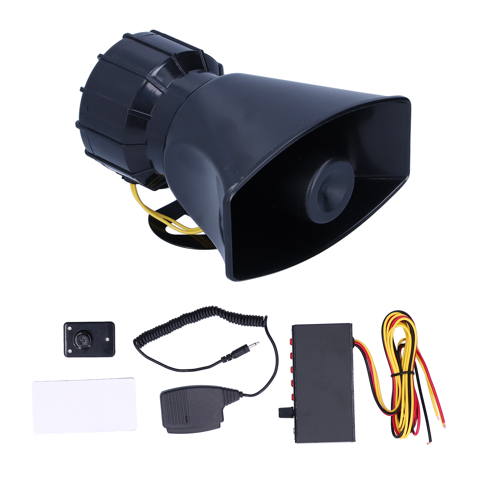 Auto Alarm Horn, Výstražný klaksón, Výstražný reproduktor pre auto, Siréna pre auto, Hlasitý alarm pre auto, Reproduktor 125DB