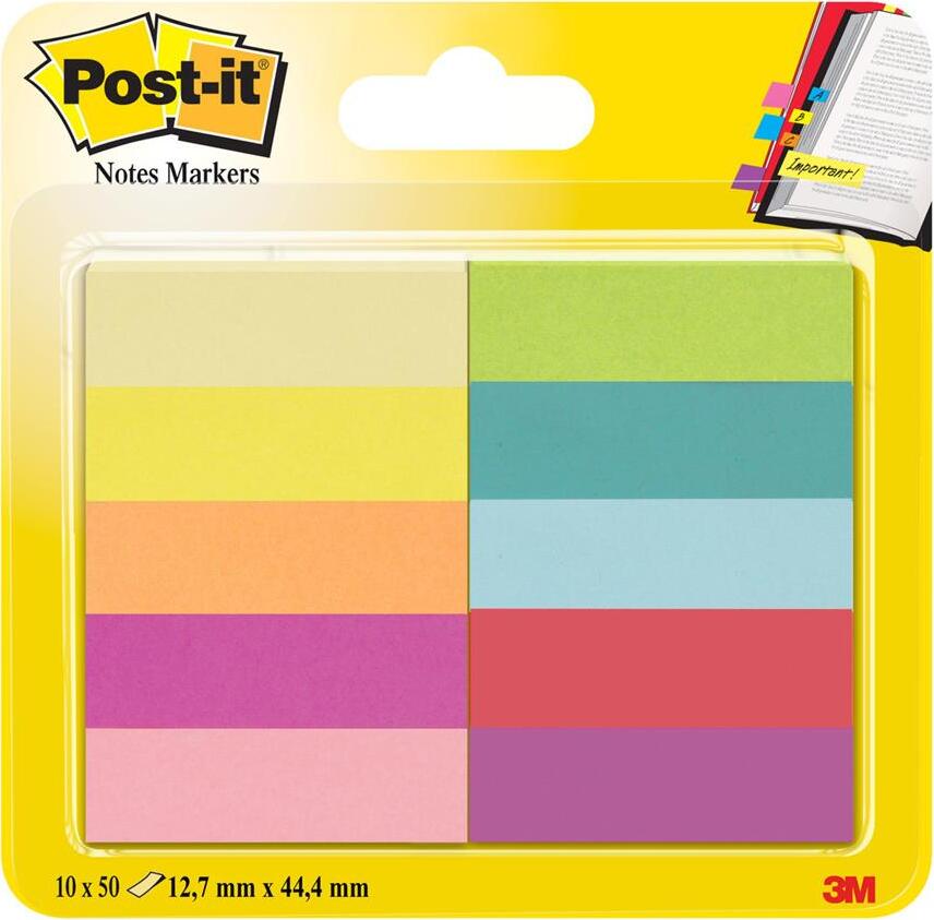 Post-it® Notes Markers 670-10AB Marker stron - 12,7 x 44,4