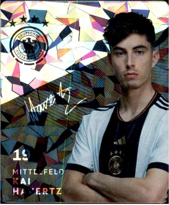 GLITZER Karte 19 - Kai Havertz - WM 2022 REWE 3300