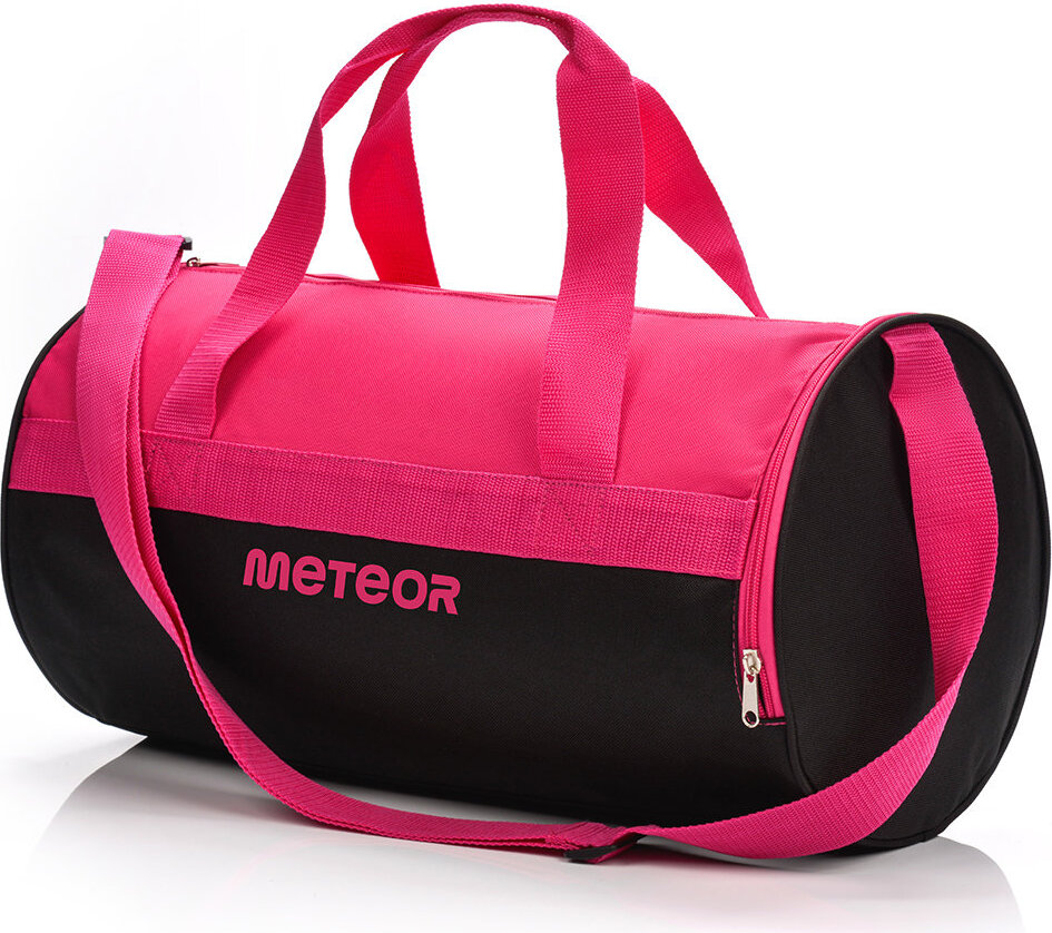 Sporttasche, Fitnesstasche, Trainingstasche Meteor Siggy 25L rosa/schwarz 74550