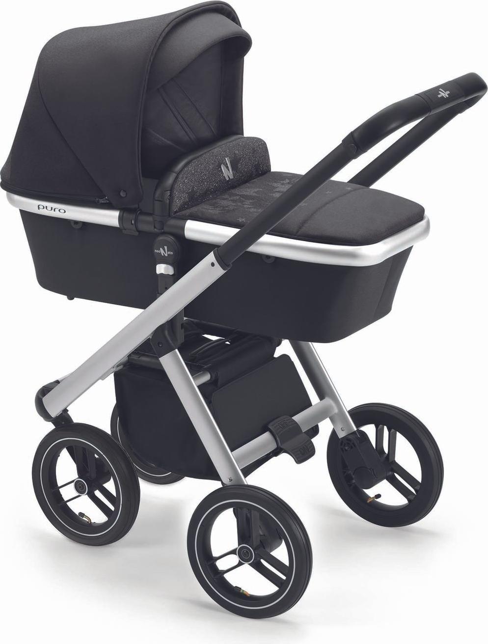 Kinderwagen Puro Urban Kombi 2in1 | Mehr Farben verfügbar Inklusive Regenschutz, Wickeltasche