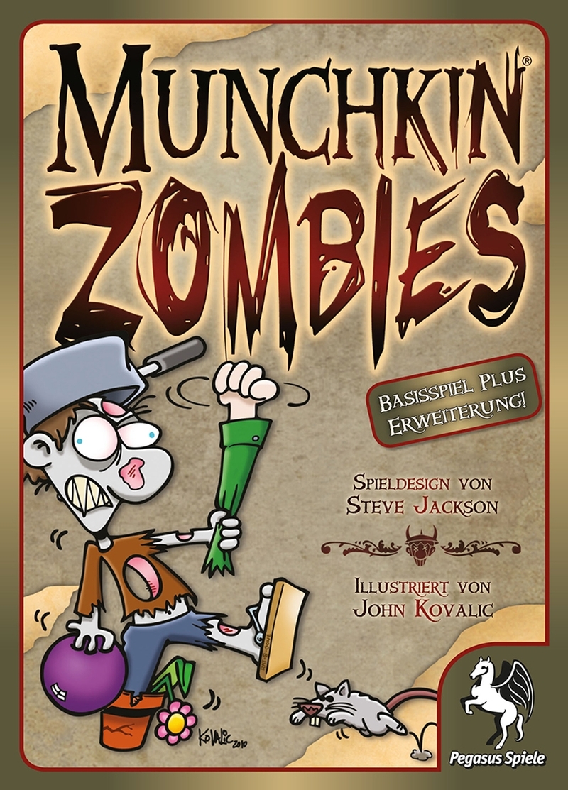 Pegasus Spiele Munchkin Zombies 1+2 1020-4250231704017
