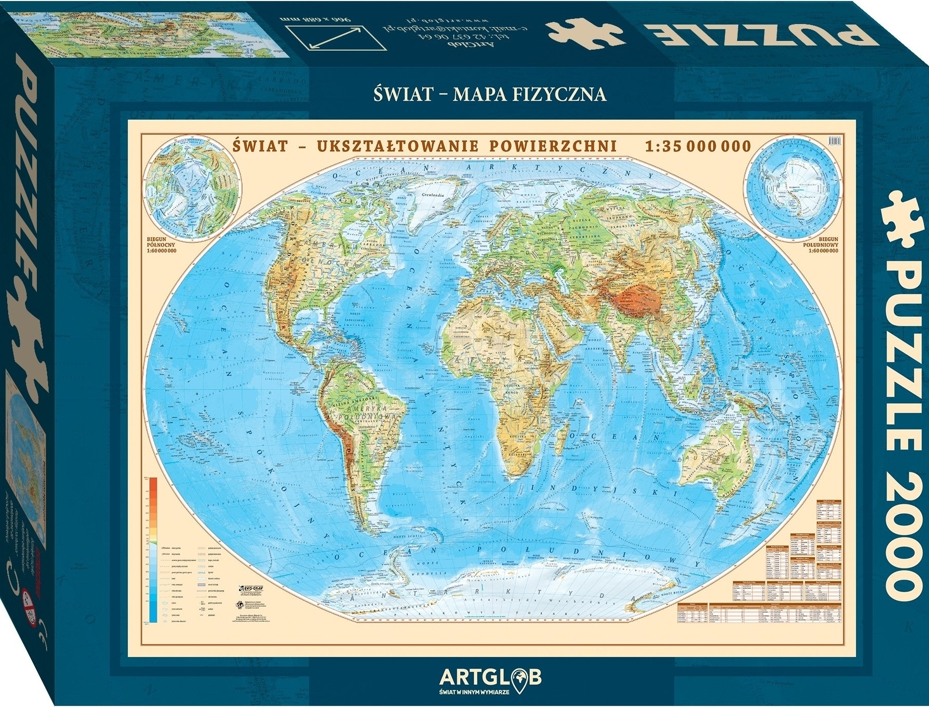 ArtGlob Puzzle 2000 - Die physische Welt