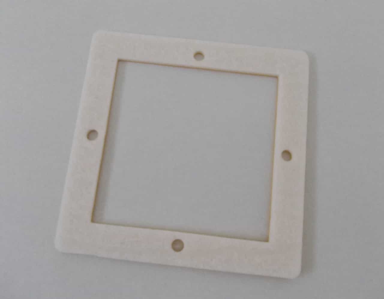 Kamin-Laden Dichtung eckig 13,5x13,5cm für Reinigungsklappe Pelletofen KL10888