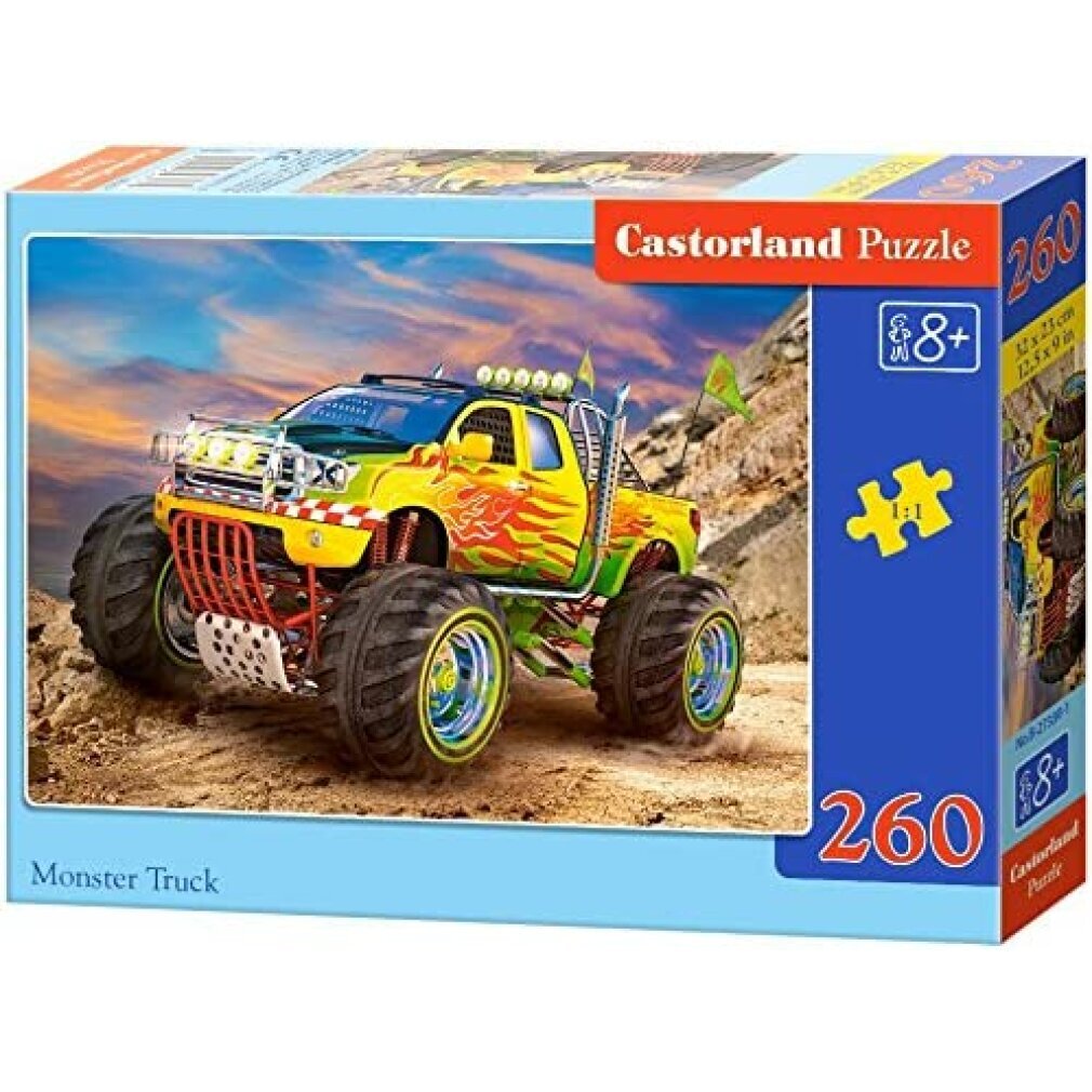 CASTORLAND Monster Truck Puzzle 260 Teile WLP-Castorland-27330