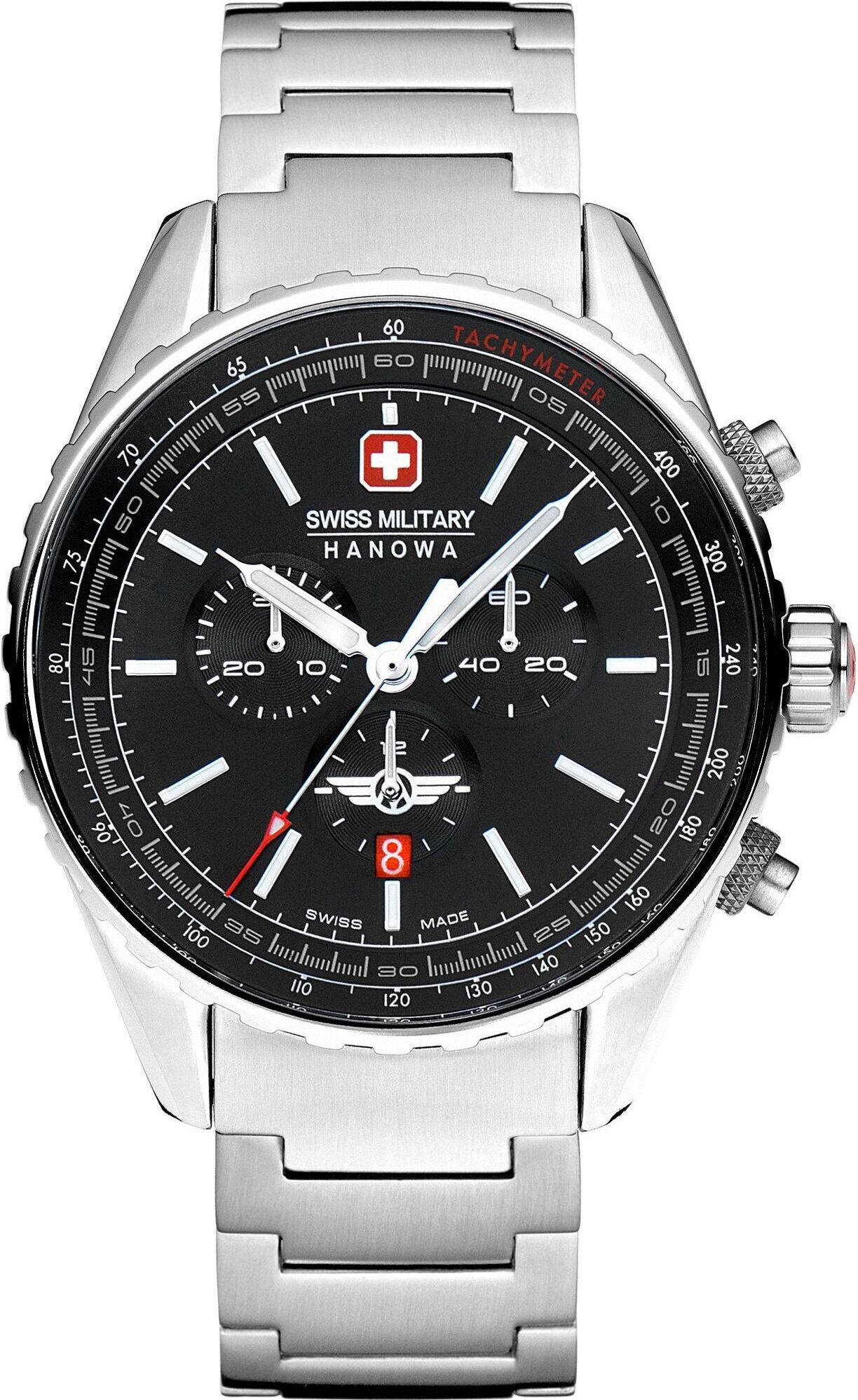 Swiss Military Hanowa - SMWGI0000303 - Náramkové hodinky - Pánske - Quartz - Afterburn Chrono