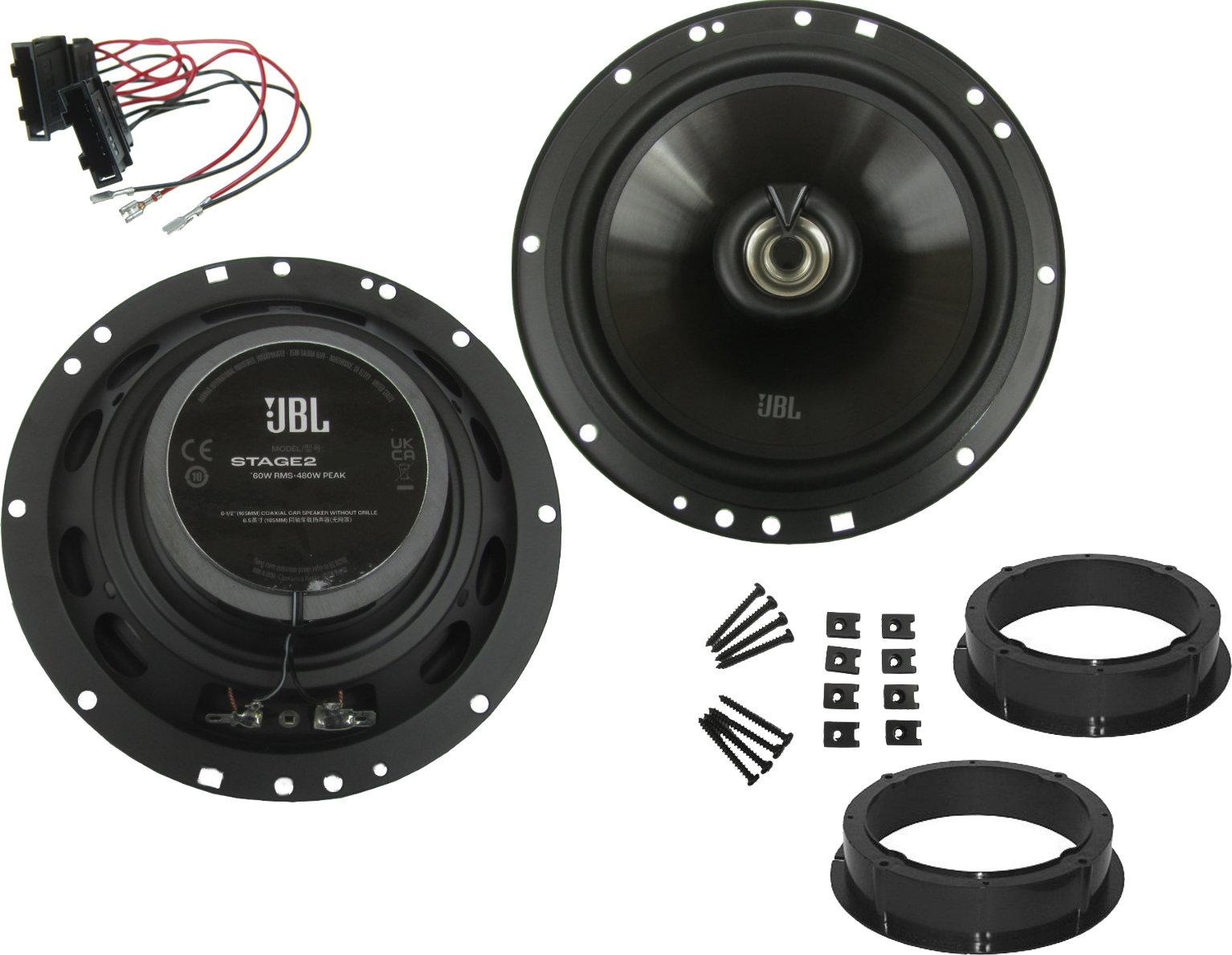 DSX JBL Lautsprecher Set für VW Passat CC Bj 2008 bis 2013 Tür hinten 480 Watt jblpassatcc265f