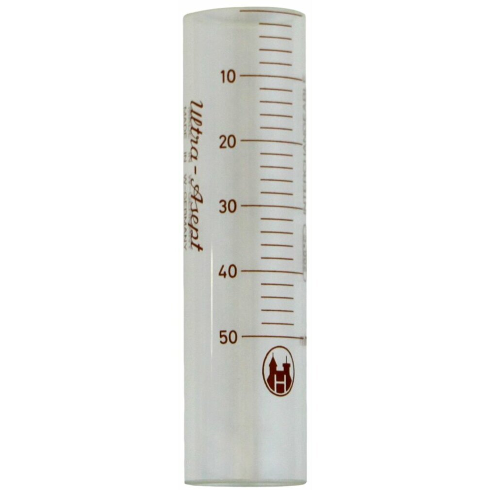 U.A. glas Transparentes Glasfläschchen 5 ml