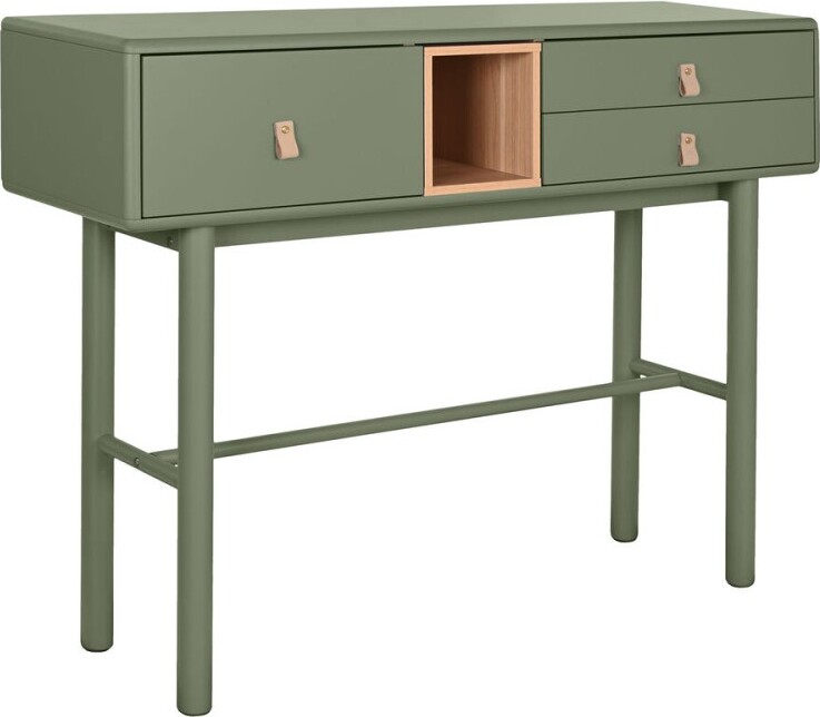 Konsole Home ESPRIT grün Polyurethan Holz MDF 120 x 35 x 90 cm S3054233