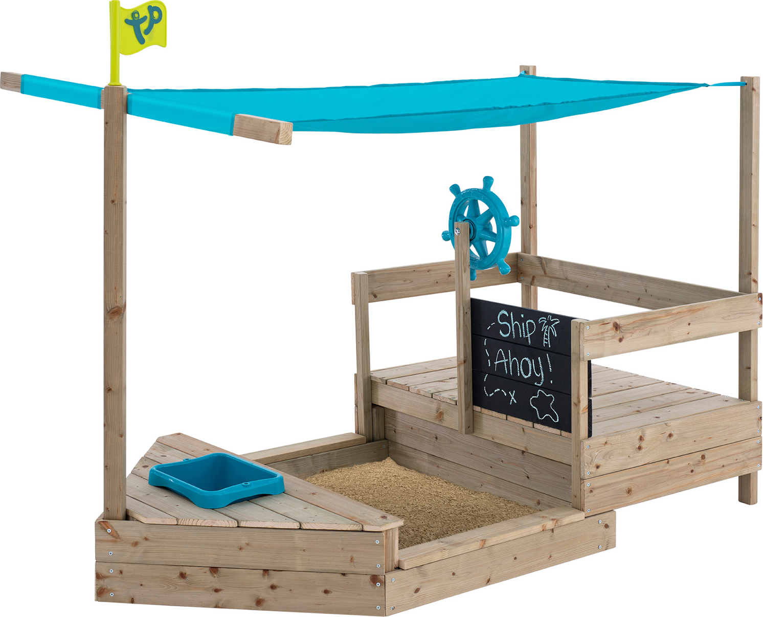 TP Toys TP Ahoi Holzspielboot 619