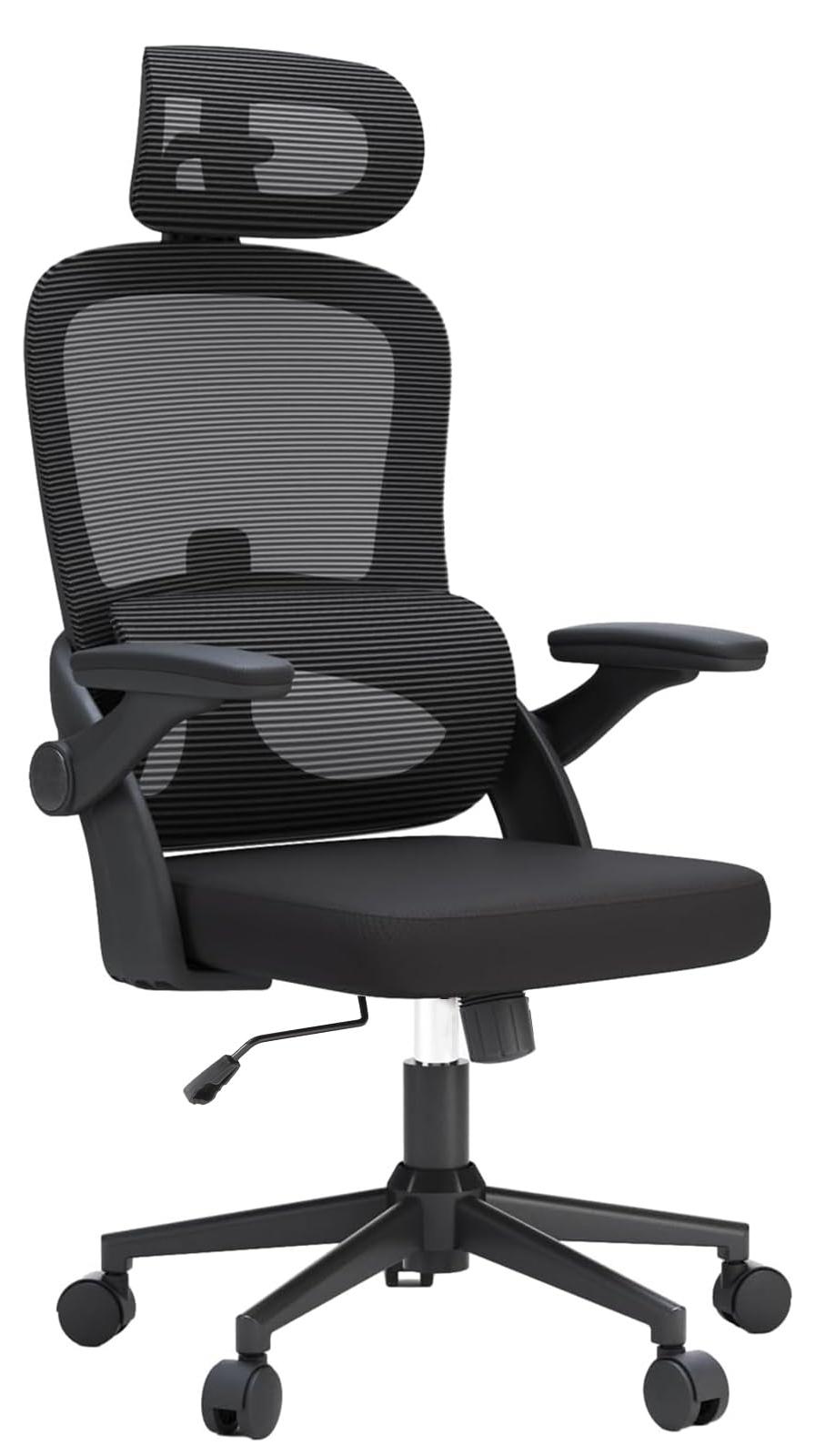SIHOO M102C Bürostuhl Ergonomisch Schreibtischstuhl, Drehstuhl mit 3D-Armlehnen,