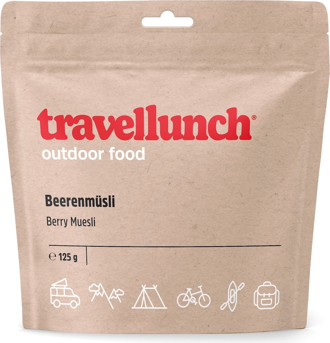 TRAVELLUNCH 50101 Beerenmüsli Einzelportion 125g
