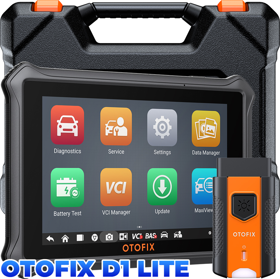 AUTEL Auto Diagnosegeräte D1 Lite Obd2 Diagnosegerät, 2025 Alle Systemdiagnosen Auto Diagnose Scanner, KFZ-Codeleser mit Active Test