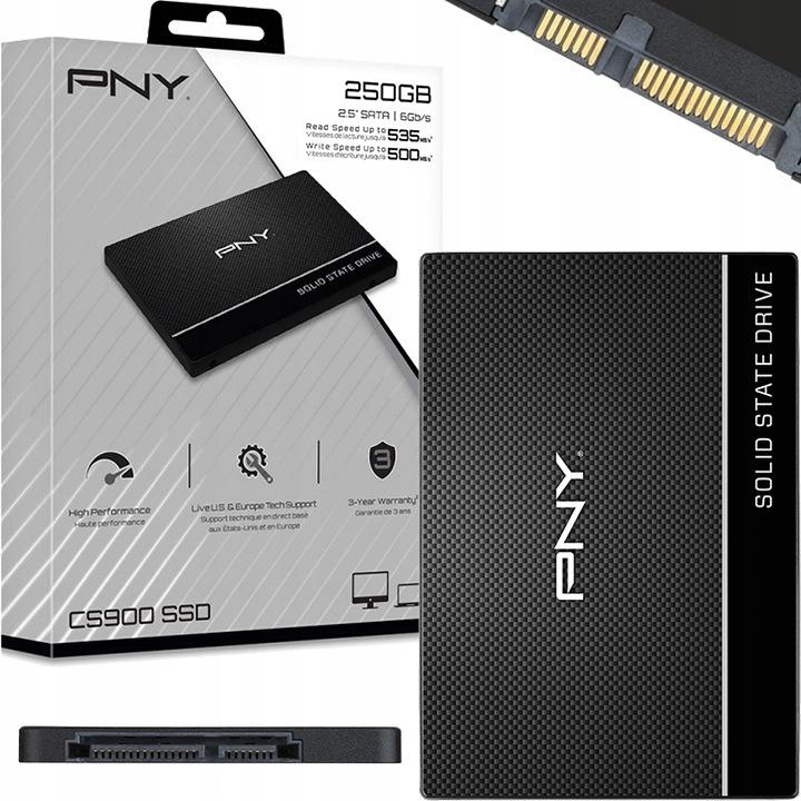 Ssd Pny Cs900 250Gb 2.5Inch Sata Iii Sehr Leise Niedriger Stromverbrauch Ruggedised BELLA-T-1736