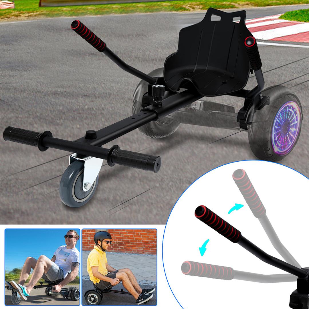 Ikodm Sitzscooter Hoverboard Sitz Kartsitz Hoverseat Hoverkart Hovercart E-Scooter Gokart Balance Sitz RL-BN6516-1-SAmqa
