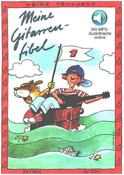 Ricordi Meine Gitarrenfibel mit MP3-Audiotracks online. Bd.1