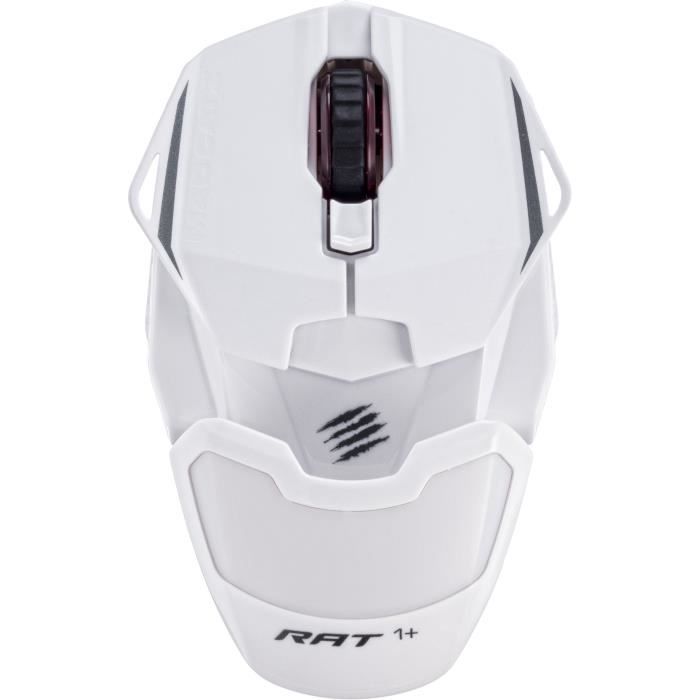 MADCATZ Mäusespieler RAT 1+ WEISS MR01MCINWH0000