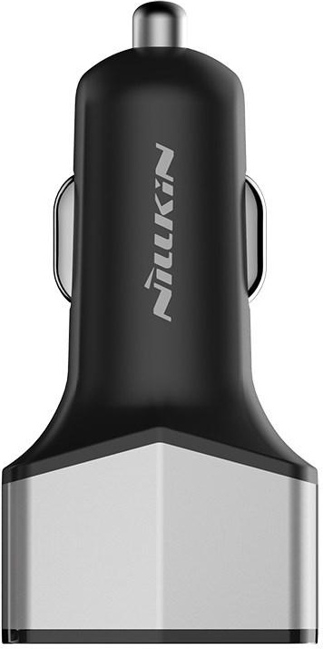 Nillkin Celerity Autoladegerät - Autoladegerät 2x USB + USB-C, 32W (Silber) 15618