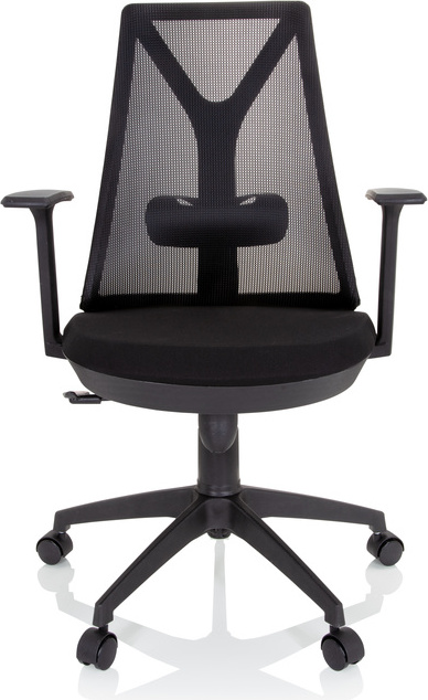 hjh OFFICE Kancelárska stolička FALUN BASIC Kancelárska stolička s podrúčkami látka/síťovina Otočná stolička