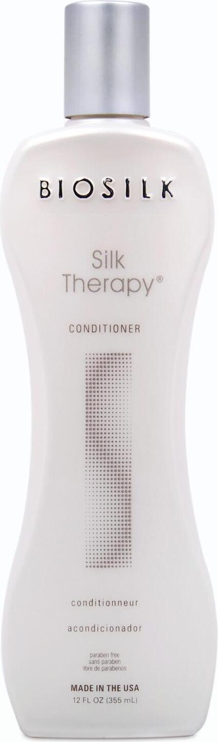 Biosilk Silk Therapy , Unisex, Alle Haare, Feuchtigkeitsspendend, Schutz, Glanz, Glättend, 340 ml, Flasche, Water, Cetyl Alcohol, Dicetyldimonium Chloride, Cetearyl Alcohol, Dicetyldimonium Chloride,... 65746348