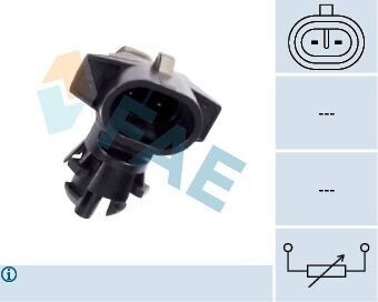 FAE Außentemperatursensor Ausentemperatursensor 33501 für OPEL ZAFIRA B (A05)