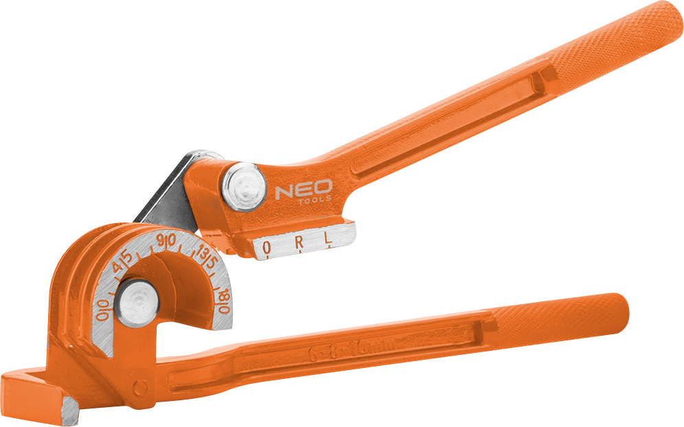 NEO TOOLS 3-in-1-Rohrbieger, Rohrgrößen 66,3 mm; 1/4", 8mm; 5/16", 10mm; 3/8" 02-439