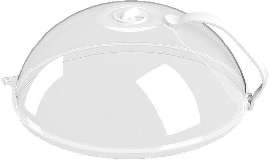 OEM Magnetrondeksel mit Griff - Verstellbare Dampflöcher 23 x 9,5 cm - Deckel für kleine und große Magnetronen 2026