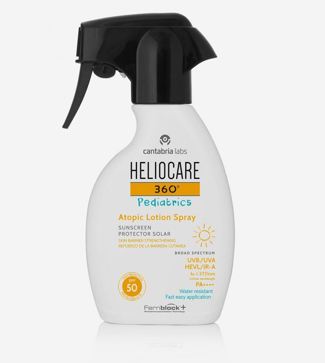 Heliocare 360 Pädiatrie Atopic Locion Spray Spf50 250ml Pediatrics