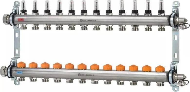 Rozdeľovač podlahový Imi Heimeier DYNACON ECLIPSE 12 OKRUHOV 9340-12.800
