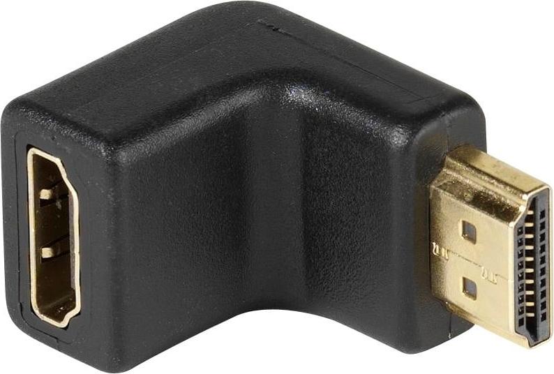 VIVanco™HDMI® Winkeladapter, 90° (47085) VVVADAHDMIFM90
