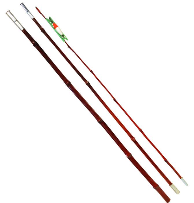 Bambus-Angelrute 240 cm Badeanzge