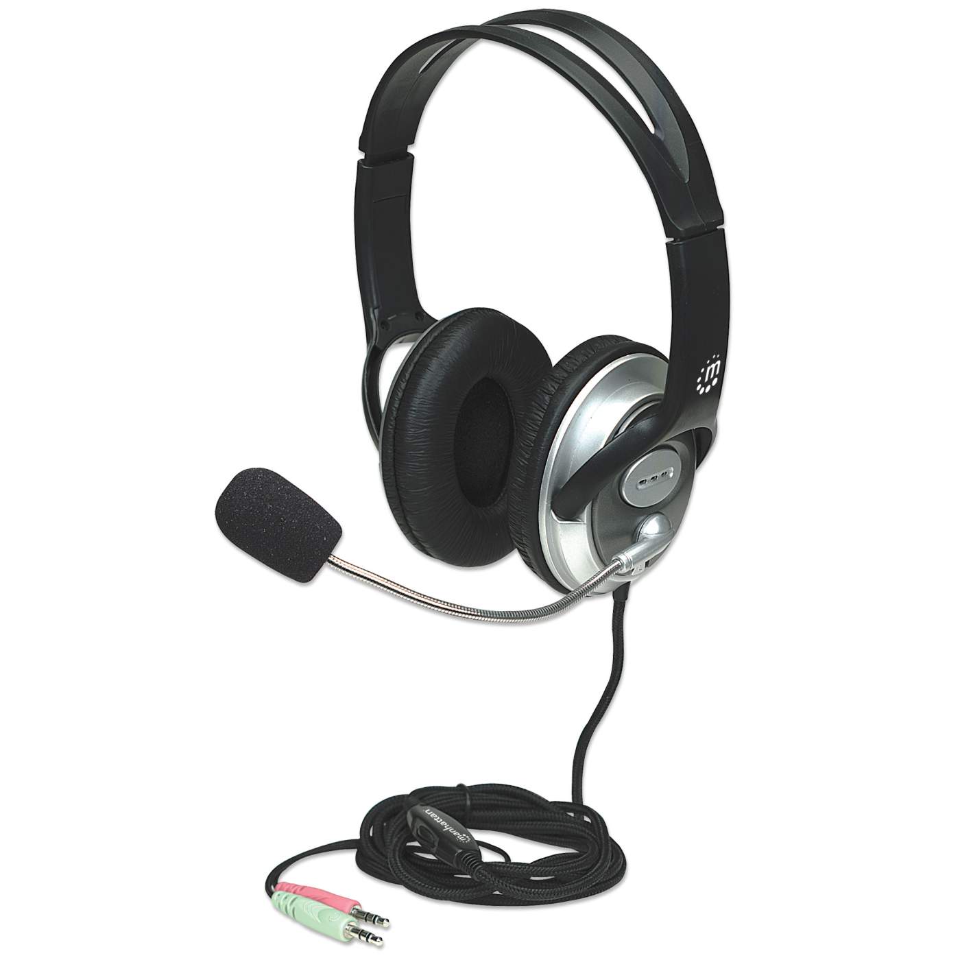 Manhattan Stereo Over-Ear Headset (3.5mm) (Clearance Pricing) 175555